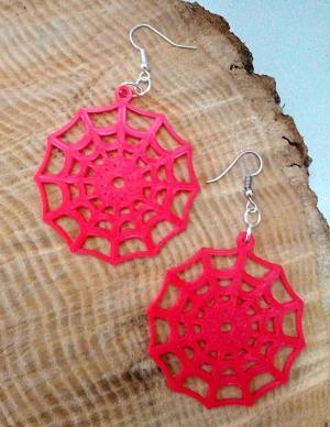 Spiders Web Earrings Preview Image