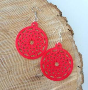 Mandala Star Earrings Preview Image